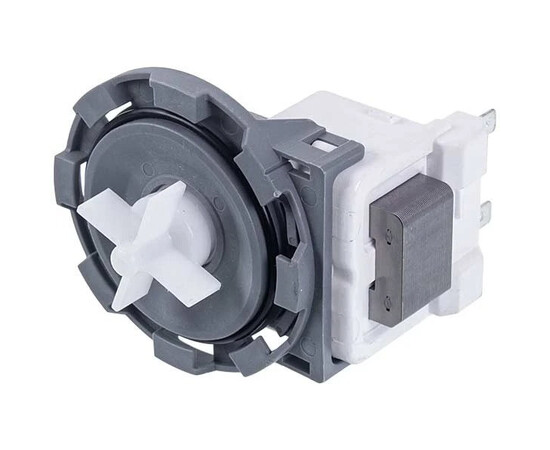 Изображение 7 Помпа (насос) для стиральной машины Ardo 651065248 Hanyu 30 Вт B20-6A01 (контакты раздельные сзади; на 8 защелок)