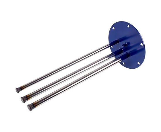 Изображение 2 Фланец под сухие тэны для бойлера Gorenje  Tiki 482979 D наружный=165mm L трубок=410/412/405mm