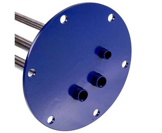 Изображение 3 Фланец под сухие тэны для бойлера Gorenje  Tiki 482979 D наружный=165mm L трубок=410/412/405mm