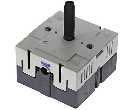 Зображення 3 Перемикач потужності конфорок Electrolux EGO 50.75071.000 3890825031