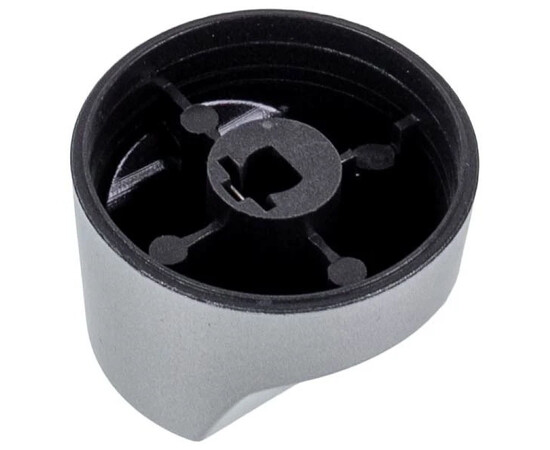 Изображение 2 Ручка регулировки для электрической плиты Zanussi 3550456036 серебристый