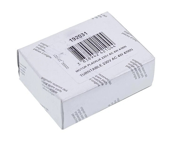 Изображение 4 Двигатель поддона для СВЧ-печи Gorenje 192031 TYJ50-8A7 4W 230V 4/min H(шток)=11mm