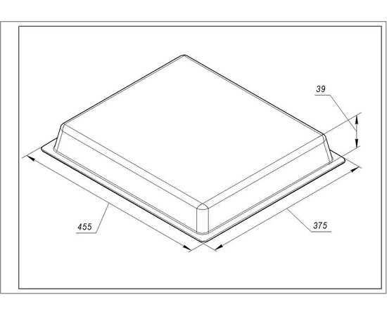 Изображение 3 Bosch 11029049 Противень HZ632070 455x375x39mm для духовки