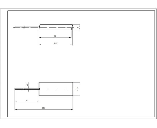 Зображення 4 Щітки двигуна для пральної машини Whirlpool 481281719413 (2 шт.) стрижень (без корпусу) 12.5x5x33