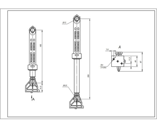 Зображення 4 Амортизатор 80N для пральної машини Electrolux 1552394023