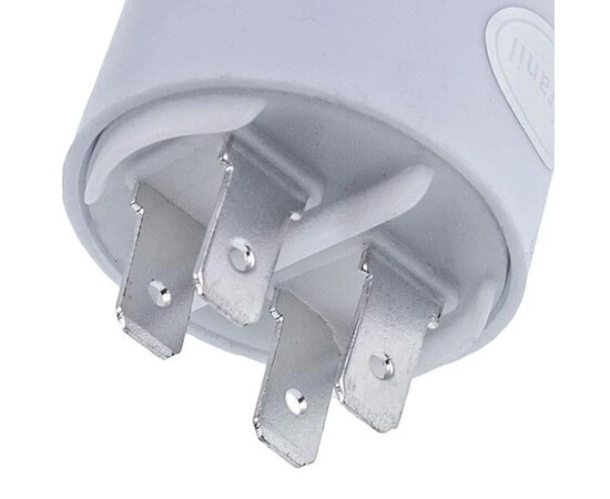 Зображення 4 Пусковий конденсатор для пральної машини CBB60 16uF 450V 40x70mm (під гайку, 4 клеми)