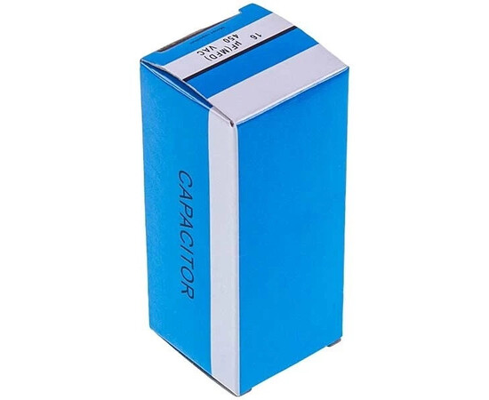 Зображення 6 Пусковий конденсатор для пральної машини CBB60 16uF 450V 40x70mm (під гайку, 4 клеми)