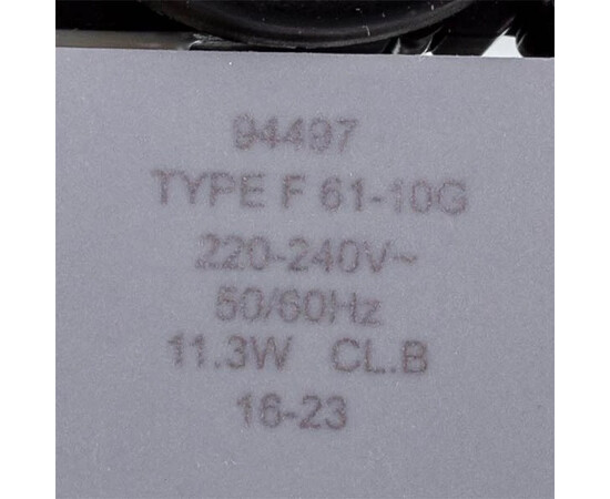 Зображення 2 Двигун вентилятора F61-10G 11.3W + крильчатка холодильника Whirlpool 481936170011