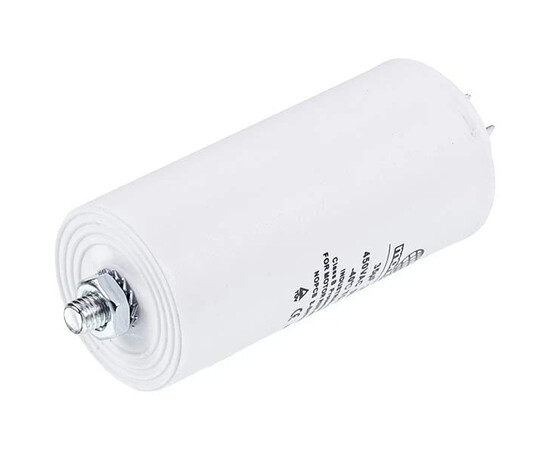 Зображення 3 Пусковий конденсатор для пральної машини CBB60 35uF 450V 45x95mm (під гайку, 4 клеми)