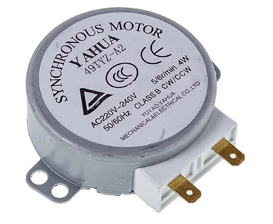 Изображение 3 Gorenje 104213 Двигатель поддона 49TYZ-A2 для СВЧ печи