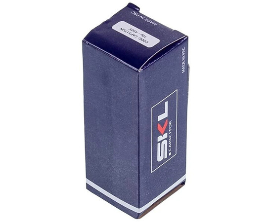 Зображення 4 Пусковий конденсатор для пральної машини CBB60 10uF 450V 65x36mm (під гайку, 4 клеми)