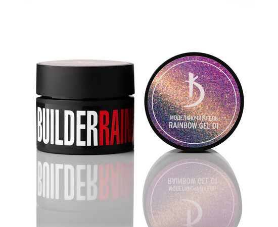 Зображення 3 Моделюючий гель Kodi Rainbow Gel 01, 13 г, Об'єм (мл, г): 13, Колір: 01