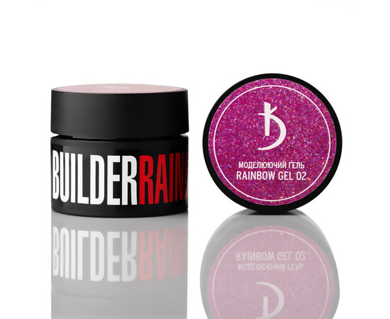 Зображення 3 Моделюючий гель Kodi Rainbow Gel 02, 13 г, Об'єм (мл, г): 13, Колір: 02