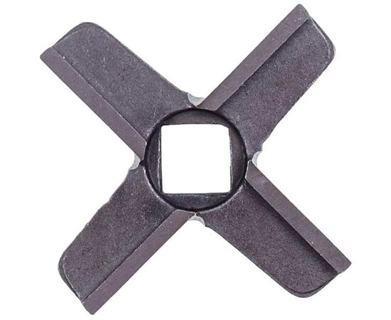 Зображення 4 Ніж для м'ясорубки Zelmer 00755469 D=54mm s=9mm Отвір=10x10mm NR8 ZMMA018X (A863107.00)