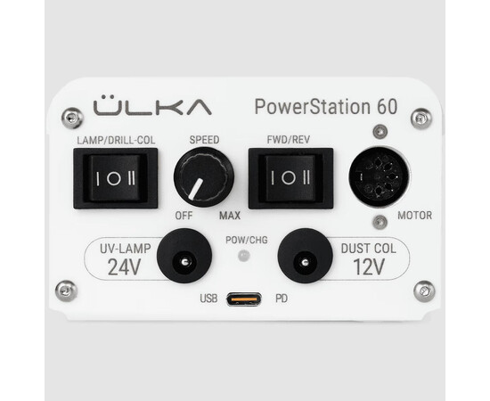Изображение 2 Портативная зарядная станция Ülka Power Station 60 Вт для подключения фрезера, вытяжки и лампы