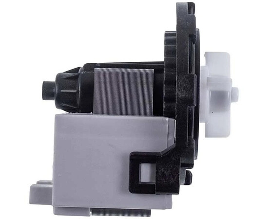 Зображення 4 Помпа (насос) для пральної машини 15011 Drain Pump 40 Вт P25-1E (контакти роздільні ззаду; на 8 засувок)