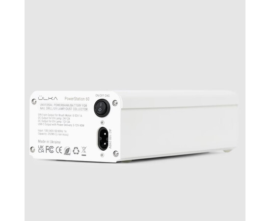 Изображение 6 Портативная зарядная станция Ülka Power Station 60 Вт для подключения фрезера, вытяжки и лампы