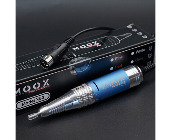 Зображення 3 Ручка Мокс Х50 металева змінна/запасна для фрезера - 45000/55000 об.хв. Sky blue