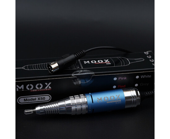 Зображення 2 Ручка Мокс Х50 металева змінна/запасна для фрезера - 45000/55000 об.хв. Sky blue