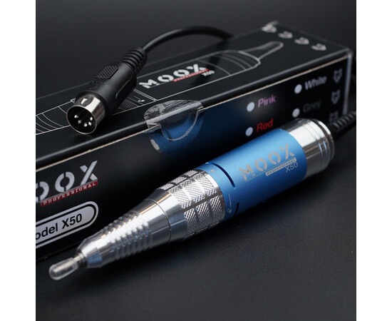 Зображення 4 Ручка Мокс Х50 металева змінна/запасна для фрезера - 45000/55000 об.хв. Sky blue