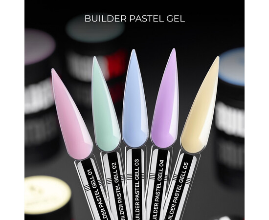 Зображення 2 Моделюючий гель Kodi Builder gel Pastel 03, 13 г, Об'єм (мл, г): 13, Колір: 03