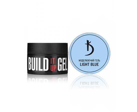 Зображення 2 Моделюючий гель Kodi Build It Up Gel Light Blue, 25 мл, Об'єм (мл, г): 25, Колір: Light Blue