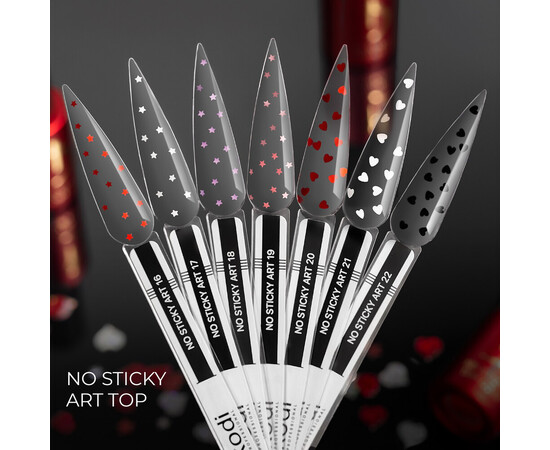 Зображення 2 Верхнє покриття без дисперсійного шару Kodi No Sticky Top Coat ART 22, 7 мл, Об'єм (мл, г): 7, Колір: 022