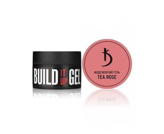 Зображення 2 Моделюючий гель Kodi Build It Up Gel Tea Rose, 25 мл, Об'єм (мл, г): 25, Колір: Tea Rose