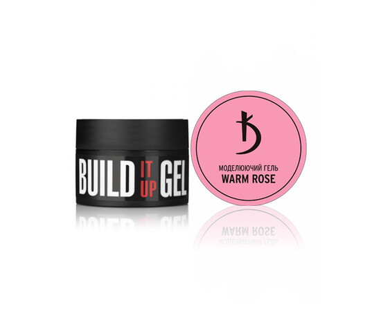 Зображення 2 Моделюючий гель Kodi Build It Up Gel Warm Rose, 25 мл, Об'єм (мл, г): 25, Колір: Warm Rose