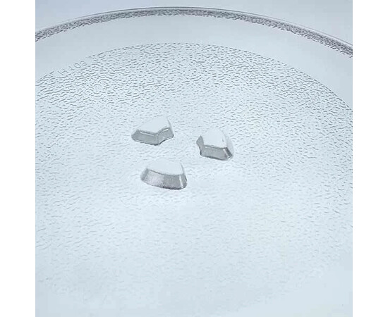 Изображение 3 Тарелка для СВЧ-печи LG 3390W1G005H D=255mm под куплер (универсальная)