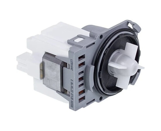 Изображение 4 Помпа (насос) для стиральной машины 292090 RC0341 Askoll 40 Вт M325 (контакты спаренные сзади; на 3 защелки)