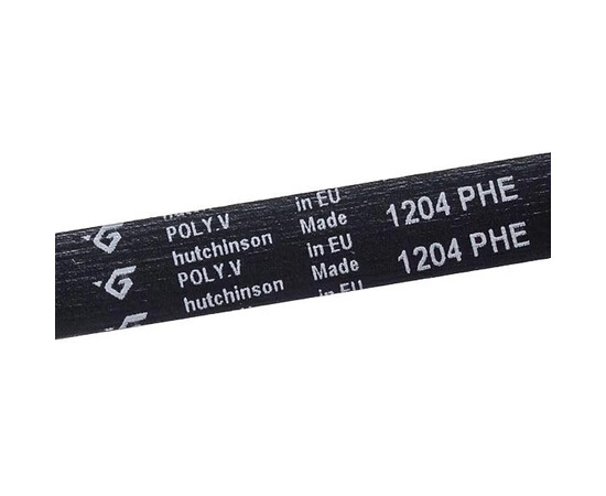 Зображення 2 Ремінь для пральної машини 481235818167 Hutchinson 1204H8 PHE чорний