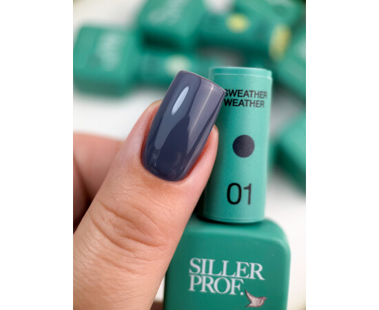 Зображення 2 Гель-лак для нігтів Siller Sweather Weather 01, 8мл, Об'єм (мл, г): 8, Колір: 01