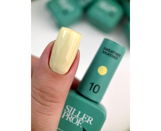 Зображення 2 Гель-лак для нігтів Siller Sweather Weather 10, 8мл, Об'єм (мл, г): 8, Колір: 10