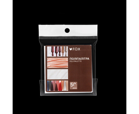 Зображення 2 Поліпалітра F.O.X Polypalette 75х75 мм, 50 шт