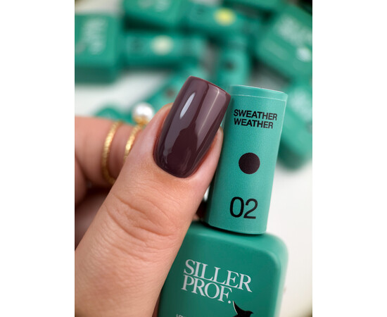 Зображення 2 Гель-лак для нігтів Siller Sweather Weather 02, 8мл, Об'єм (мл, г): 8, Колір: 02