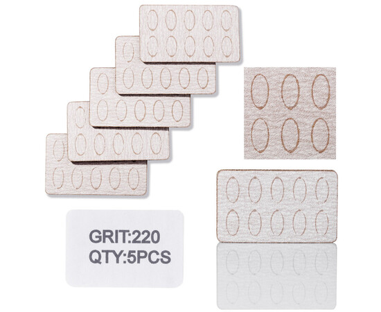 Изображение 2 Сменные абразивы на металлический пушер Kodi Р-06, 220 грит