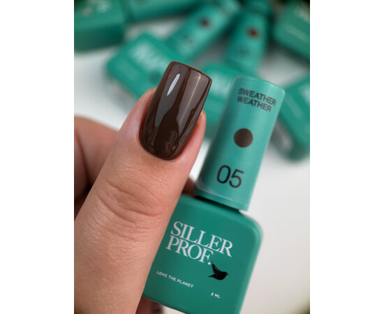 Зображення 2 Гель-лак для нігтів Siller Sweather Weather 05, 8мл, Об'єм (мл, г): 8, Колір: 05