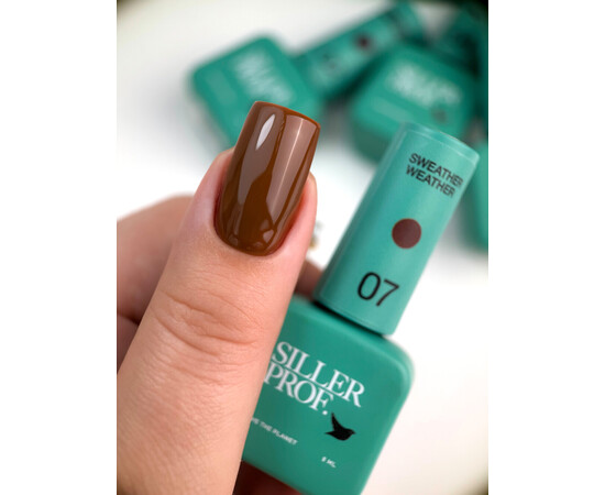 Зображення 2 Гель-лак для нігтів Siller Sweather Weather 07, 8мл, Об'єм (мл, г): 8, Колір: 07