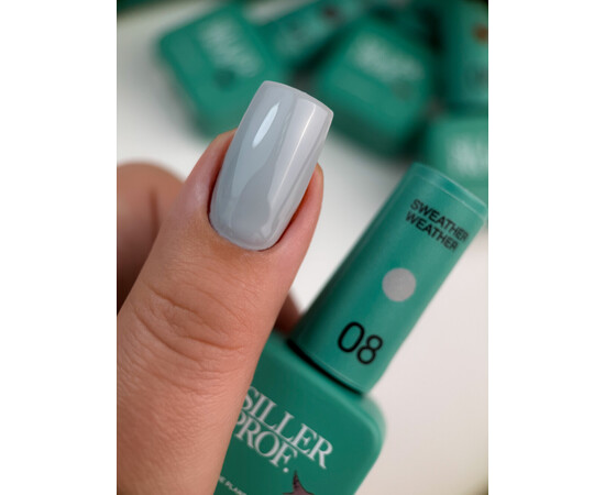 Зображення 2 Гель-лак для нігтів Siller Sweather Weather 08, 8мл, Об'єм (мл, г): 8, Колір: 08