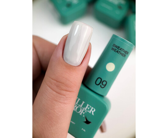 Зображення 2 Гель-лак для нігтів Siller Sweather Weather 09, 8мл, Об'єм (мл, г): 8, Колір: 09