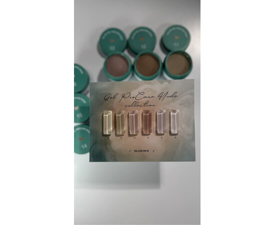 Зображення 3 Гель для нігтів Siller Gel ProCare NUDE 15, 15 мл, Об'єм (мл, г): 15, Колір: 15