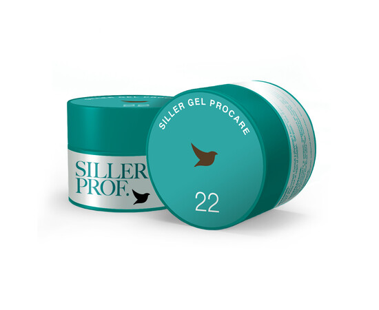 Зображення 2 Гель для нігтів Siller Gel ProCare 22, 15 мл, Об'єм (мл, г): 15, Колір: 22