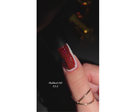 Зображення 3 Гель-лак F.O.X Flashback 010, 7 мл, Об'єм (мл, г): 7, Колір: 010