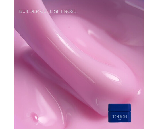 Зображення 2 Гель для нарощування Touch Builder Gel Light rose, 30 мл, Об'єм (мл, г): 30, Колір: Light Rose