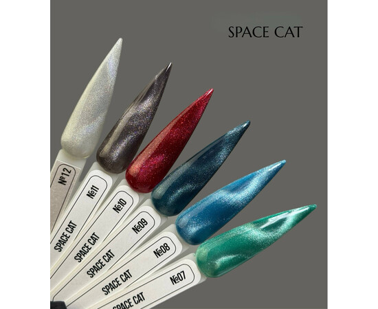 Зображення 3 Гель-лак Milano Cat Eyes Space 04, 8 мл, Об'єм (мл, г): 8, Колір: 04