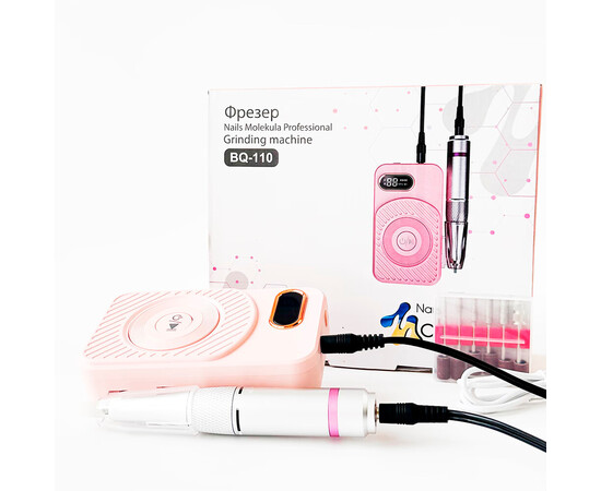 Изображение 2 Фрезер для маникюра и педикюра Molekula Grinding Machine BQ-110, 45 000 об/мин