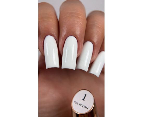 Зображення 2 Гель-лак без ТРО Steffani Color 001 білий, 5 мл, Об'єм (мл, г): 5, Колір: 001