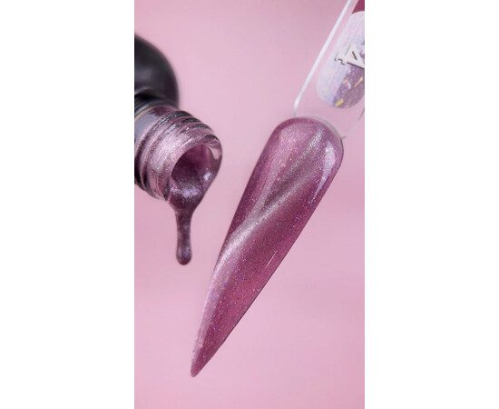 Зображення 4 Гель-лак котяче око з блискітками Steffani Cat Eye Еuphoria 04, 5 мл, Об'єм (мл, г): 5, Колір: 04