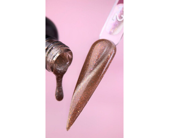 Зображення 4 Гель-лак котяче око з блискітками Steffani Cat Eye Еuphoria 02, 5 мл, Об'єм (мл, г): 5, Колір: 02